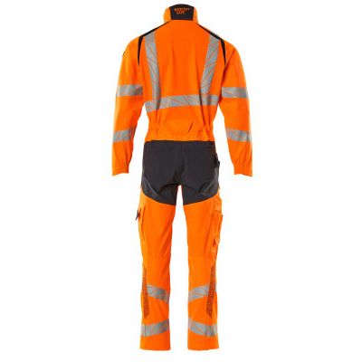 Foto van Mascot Accelerate Safe Overall met kniezakken | 19519-236 | 14010-hi-vis oranje/donkermarine