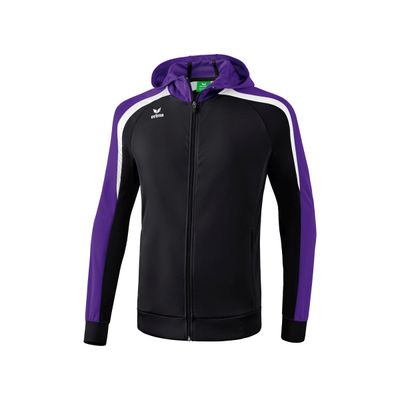 Liga 2.0 trainingsjack met capuchon | zwart/donker violet/wit | 1071850