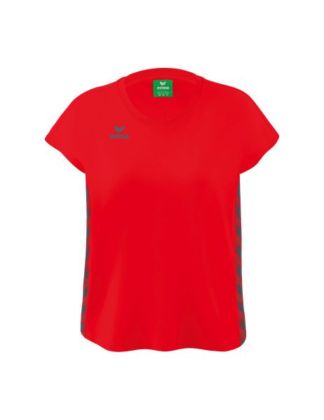 Dames shirt rood hot sale