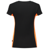 Afbeelding van T-shirt Bicolor Dames | zwart/oranje | 102003-0998 | TRICORP WORKWEAR