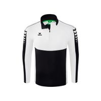 ERIMA Six Wings trainingstop Unisex | zwart/wit | 1262210