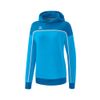 Afbeelding van ERIMA CHANGE by erima sweatshirt met capuchon Dames | curaçao/mykonos/wit | 1072314