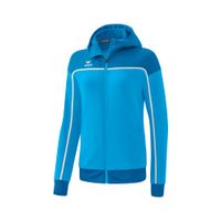 ERIMA CHANGE by erima trainingsjack met capuchon Dames | curaçao/mykonos/wit | 1032314