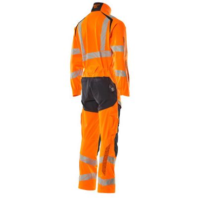 Foto van Mascot Accelerate Safe Overall met kniezakken | 19519-236 | 14010-hi-vis oranje/donkermarine