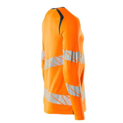 Foto van Mascot Accelerate Safe T-shirt, met lange mouwen | 19081-771 | 1444-hi-vis oranje/donkerpetrol