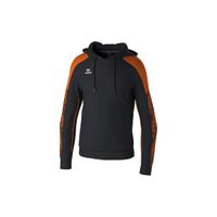Erima Evo Star Hoodie heren, 1072410, zwart/oranje