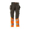 Afbeelding van Mascot Accelerate Safe Broek met spijkerzakken | 19131-711 | 1814-donkerantraciet/hi-vis oranje