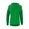 Afbeelding van Squad tracktop jack met capuchon Dames | fern green/smaragd/ silver grey | 1032019