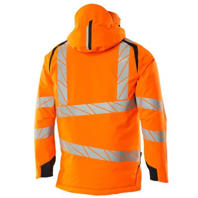 Foto van Mascot Accelerate Safe Winterjas | 19035-449 | 14010-hi-vis oranje/donkermarine