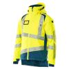 Foto van Mascot Accelerate Safe Winterjas | 19335-231 | 1744-hi-vis geel/donkerpetrol