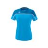 Afbeelding van ERIMA CHANGE by erima T-shirt Dames | curaçao/mykonos/wit | 1082323