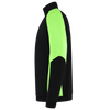 Afbeelding van Sweatvest Bicolor Redefined Dames | zwart/limegroen | 306122-0937 | TRICORP WORKWEAR