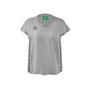Afbeelding van Essential Team T-shirt Dames | licht grey melange/slate grey | 2082215