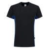 Afbeelding van T-shirt Bicolor | marine/korenblauw | 102004-0111 | TRICORP WORKWEAR