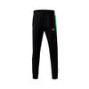 Afbeelding van ERIMA Six Wings worker broek Unisex | zwart/smaragd | 1102204