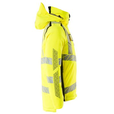 Foto van Mascot Accelerate Safe Winterjas | 19035-449 | 1709-hi-vis geel/zwart