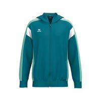 ERIMA CELEBRATE 125 Training Jacket with hood Unisex | tahitian blue/mint | 1032631