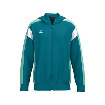 Foto van ERIMA CELEBRATE 125 Training Jacket with hood Unisex | tahitian blue/mint | 1032631