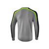 Afbeelding van Liga 2.0 sweatshirt | grey melange/zwart/green gecko | 1071867