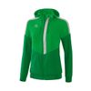 Afbeelding van Squad tracktop jack met capuchon Dames | fern green/smaragd/ silver grey | 1032019