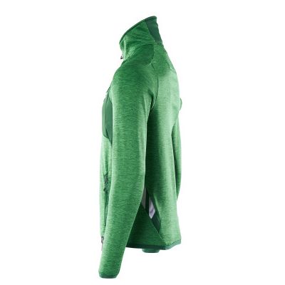 Foto van Mascot 18003 Fleece sweater met halve rits gras groen/groen
