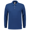 Afbeelding van Poloshirt Fitted 210 Gram Lange Mouw | korenblauw | 201017-11 | TRICORP WORKWEAR