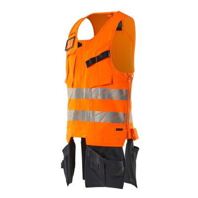 Foto van Mascot Accelerate Safe Gereedschapsvest | 19589-711 | 14010-hi-vis oranje/donkermarine