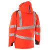 Afbeelding van Mascot Accelerate Safe Winterjas | 19035-449 | 22218-hi-vis rood/donkerantraciet