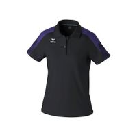 Erima Evo Star polo dames, 1112418, zwart/ultraviolet