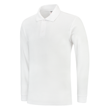 Foto van Poloshirt Lange Mouw | wit | 201009-06 | TRICORP WORKWEAR