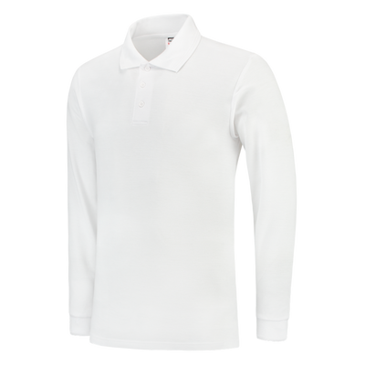 Foto van Poloshirt Lange Mouw | wit | 201009-06 | TRICORP WORKWEAR