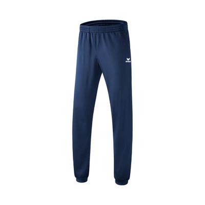 Polyester trainingsbroek met boorden | new navy | 110621