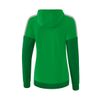 Afbeelding van Squad trainingsjack met capuchon Dames | fern green/smaragd/ silver grey | 1032063