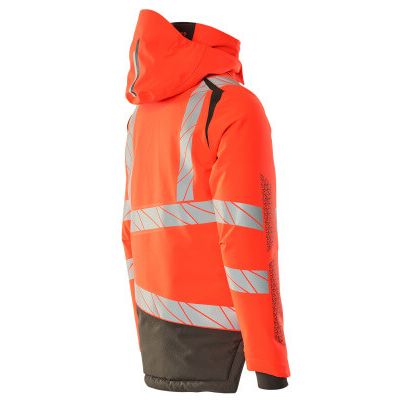 Foto van Mascot Accelerate Safe Winterjas | 19335-231 | 22218-hi-vis rood/donkerantraciet