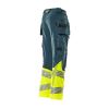 Afbeelding van Mascot Accelerate Safe Broek met spijkerzakken | 19131-711 | 4417-donkerpetrol/hi-vis geel