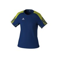 Erima Evo Star t-shirt dames, 1082420, new navy/lime