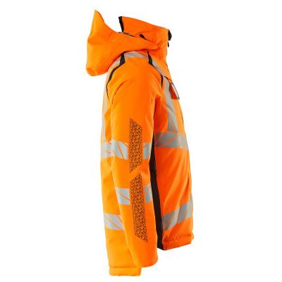 Foto van Mascot Accelerate Safe Winterjas | 19035-449 | 14010-hi-vis oranje/donkermarine