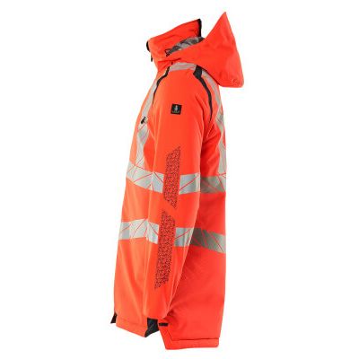 Foto van Mascot Accelerate Safe Parka | 19030-449 | 22210-hi-vis rood/donkermarine