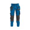 Afbeelding van Dassy stretch broek FLUX | 200975 | azuurblauw/antracietgrijs