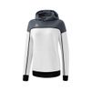 Afbeelding van ERIMA CHANGE by erima sweatshirt met capuchon Dames | wit/slate grey/zwart | 1072316
