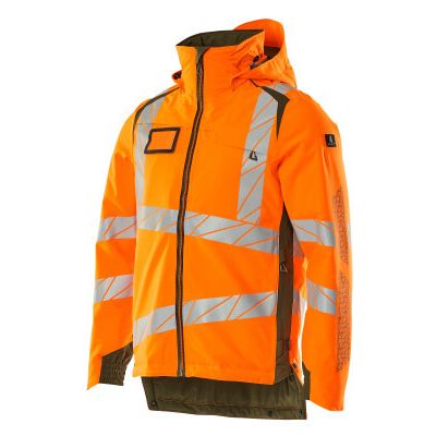 Foto van Mascot Accelerate Safe Winterjas | 19035-449 | 1433-hi-vis oranje/mosgroen