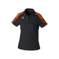 Erima Evo Star polo dames, 1112421, zwart/oranje