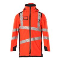 Mascot Accelerate Safe Parka | 19030-449 | 22210-hi-vis rood/donkermarine