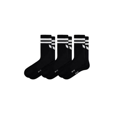 Foto van ERIMA Wings Socks 3pack Kinderen | zwart | 2182611