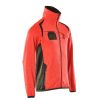 Afbeelding van Mascot Accelerate Safe Fleecetrui met rits | 19403-316 | 22218-hi-vis rood/donkerantraciet