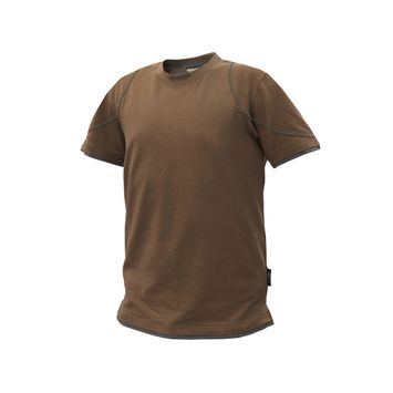 Foto van Dassy t-shirt KINETIC | 710019 | leembruin/antracietgrijs