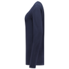 Afbeelding van T-shirt Lange Mouw Dames | donkermarine | 101010-010 | TRICORP WORKWEAR