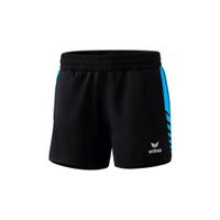 ERIMA Six Wings worker short Dames | zwart/curaçao | 1152207