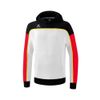 Afbeelding van ERIMA CHANGE by erima sweatshirt met capuchon Unisex | wit/zwart/rood | 1072309