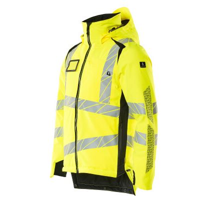 Foto van Mascot Accelerate Safe Winterjas | 19035-449 | 1709-hi-vis geel/zwart